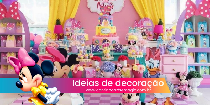 Festa Minnie Rosa : Inspirações para decoração