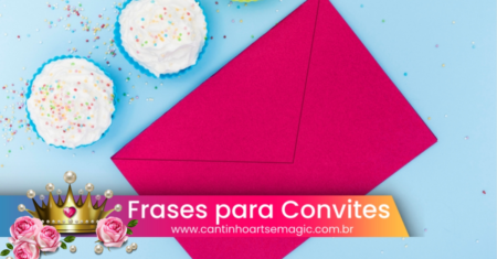 Frases de convites Princesa Realeza Menina + Artes Para Imprimir