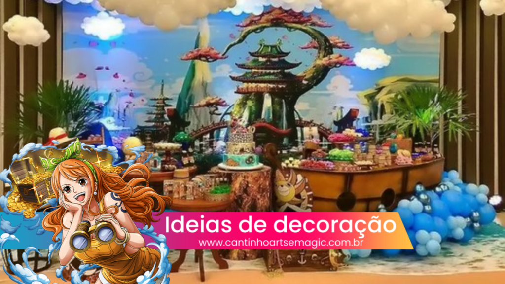 Ideias de Decoração One Piece