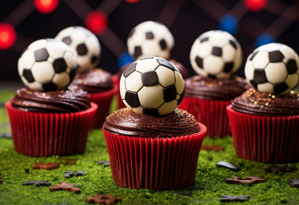 Cupcakes Futebol